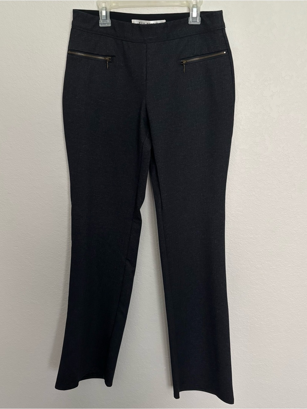 Max Studio Black Stretch Dress Pants